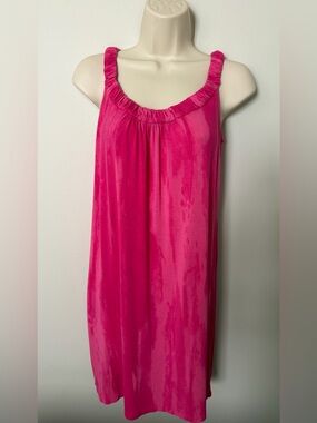 Nicole Miller New York Bright Fuchsia Sleeveless Coverup/Dress - S